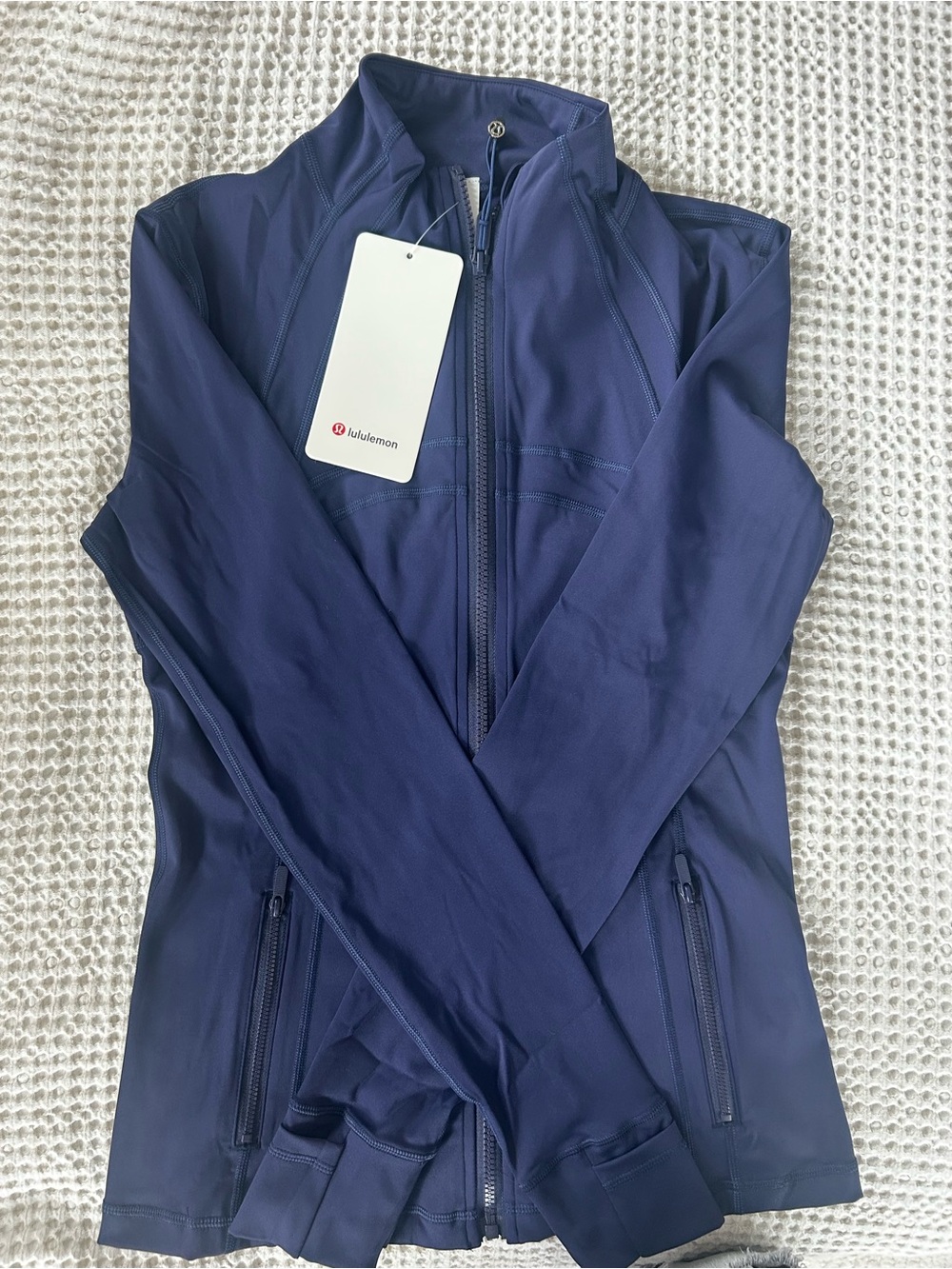 Lululemon Navy Zip-Up Jacket
